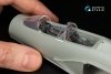Quinta Studio QD+48489 F-4J Phantom II 3D-Printed & coloured Interior on decal paper (Academy) (with 3D-printed resin parts) 1/48